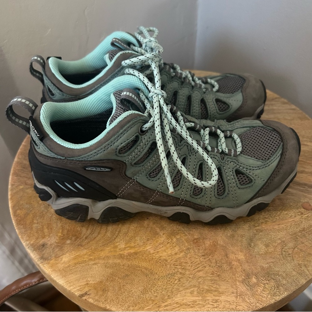 Oboz Sawtooth Bdry Waterproof hiking shoes sz 7 - Picture 3 of 8